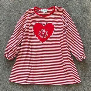 Embroidered Valentines Shirt size 5t